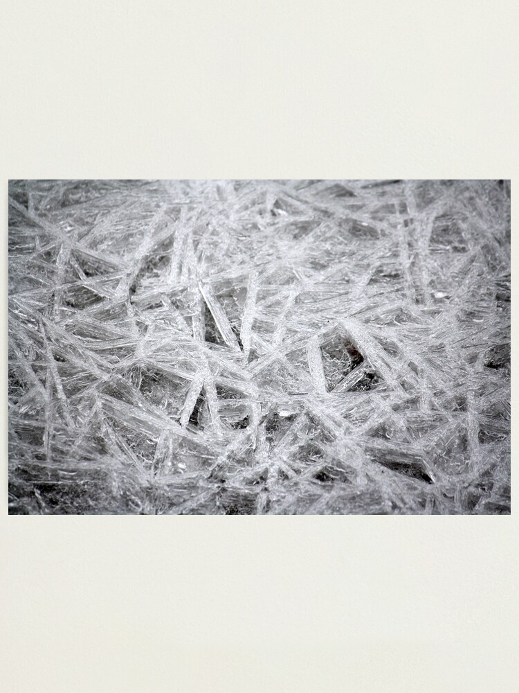 Alternate view of Ice Crystals Photographic Print