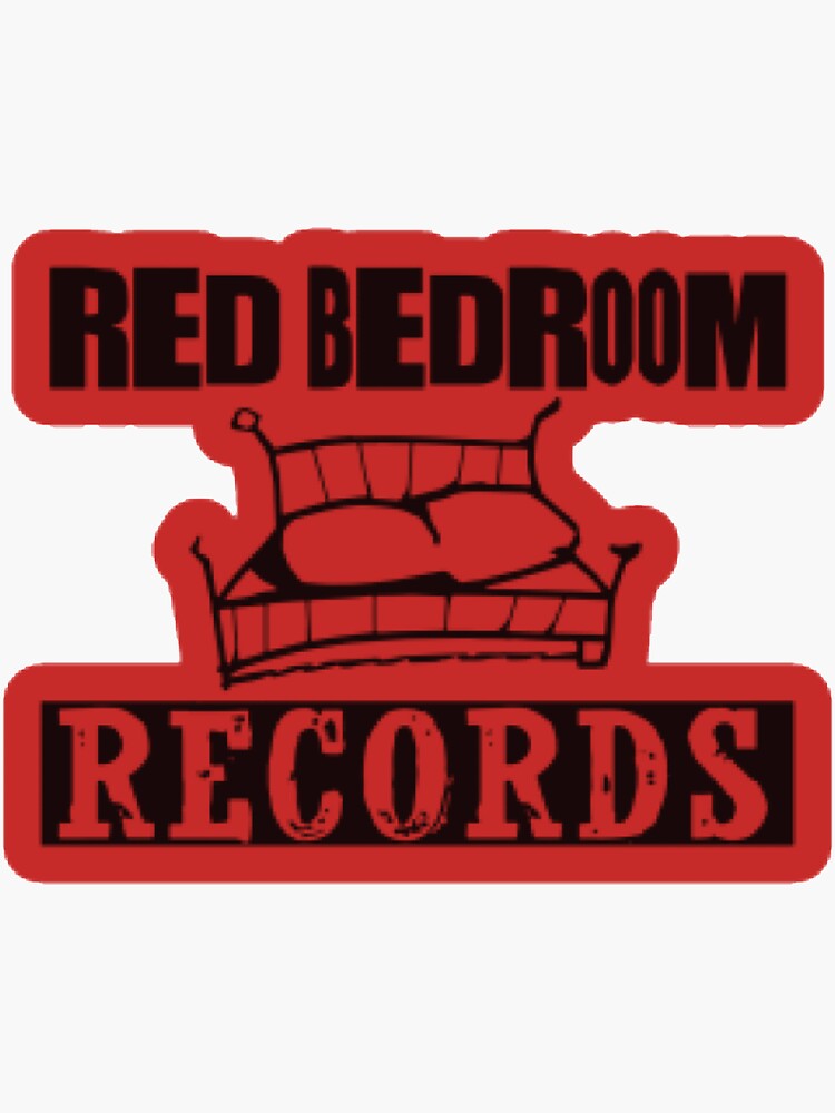 Thumbnail 3 of 3, Sticker, Red Bedroom Records designed and sold by whiskeytracks.