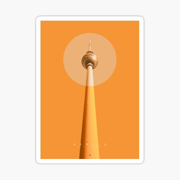 Berlin - The TV Tower Sticker