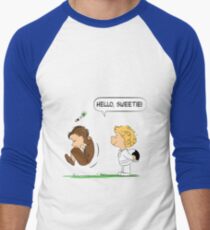 Hello, Sweetie Men's Baseball ¾ T-Shirt