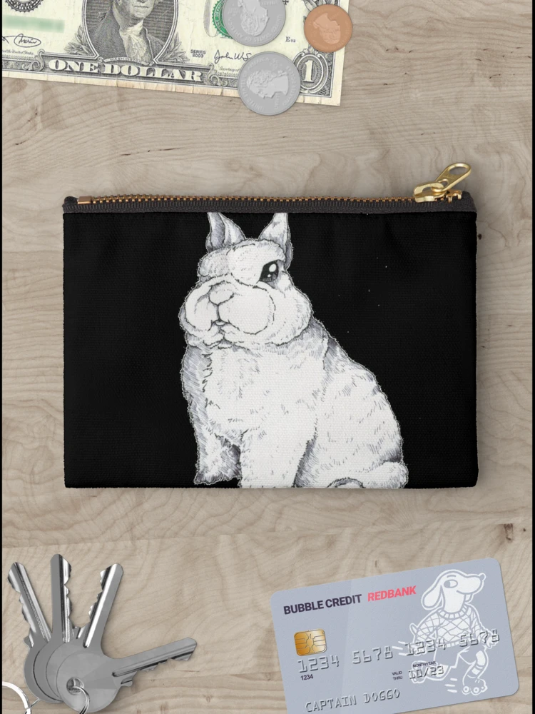 Thumbnail 3 of 4, Zipper Pouch, Dwarf Rabbit - Cute Dwarf Rabbit Shirt - Gift For Rabbit Lovers - Dwarf Rabbit Owners designed and sold by Galvanized.