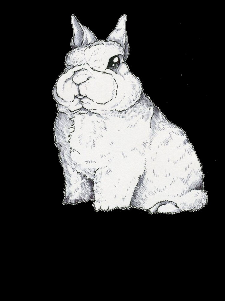 Thumbnail 3 of 3, Scarf, Dwarf Rabbit - Cute Dwarf Rabbit Shirt - Gift For Rabbit Lovers - Dwarf Rabbit Owners designed and sold by Galvanized.