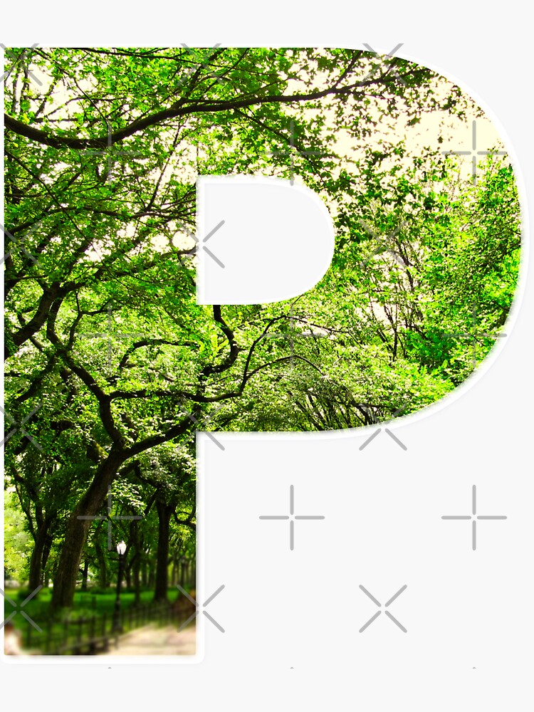 Central Park - Letter "P" by planet-eye