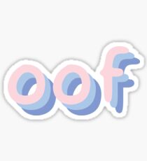 OOF Sticker