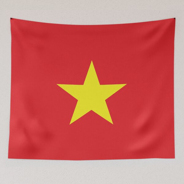 Item preview, Flag of Vietnam (1945) designed and sold by Shirtorado.