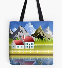 Scenic landscape Tote Bag