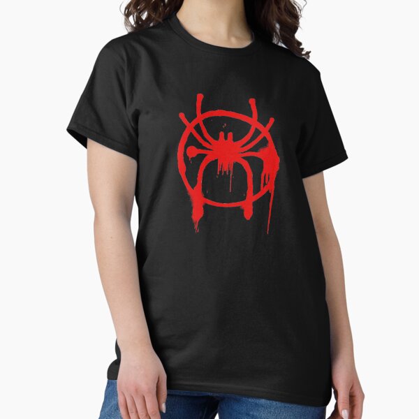 Vista previa del artículo con la obra «Logotipo de Miles Morales: Un nuevo universo», diseñado y vendido por gottagoogle.