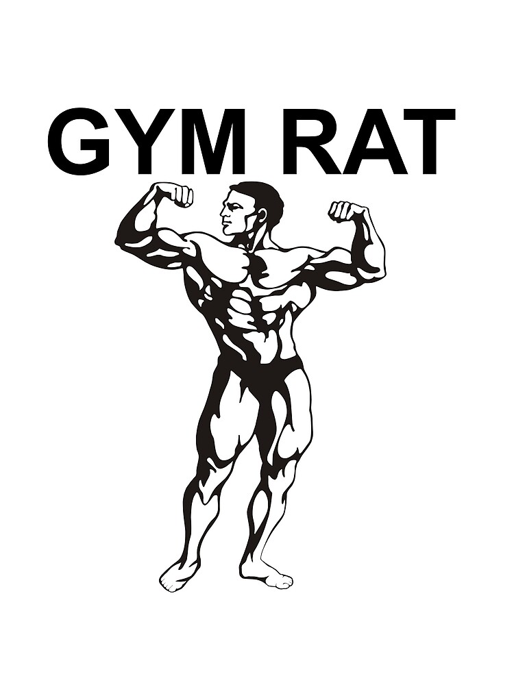 GYM RAT, WORKOUT :) | Greeting Card