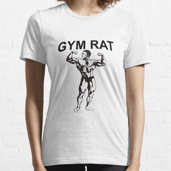 GYMRAT Gym Rat Camiseta : Ropa, Zapatos y Joyería, gym rat camiseta 