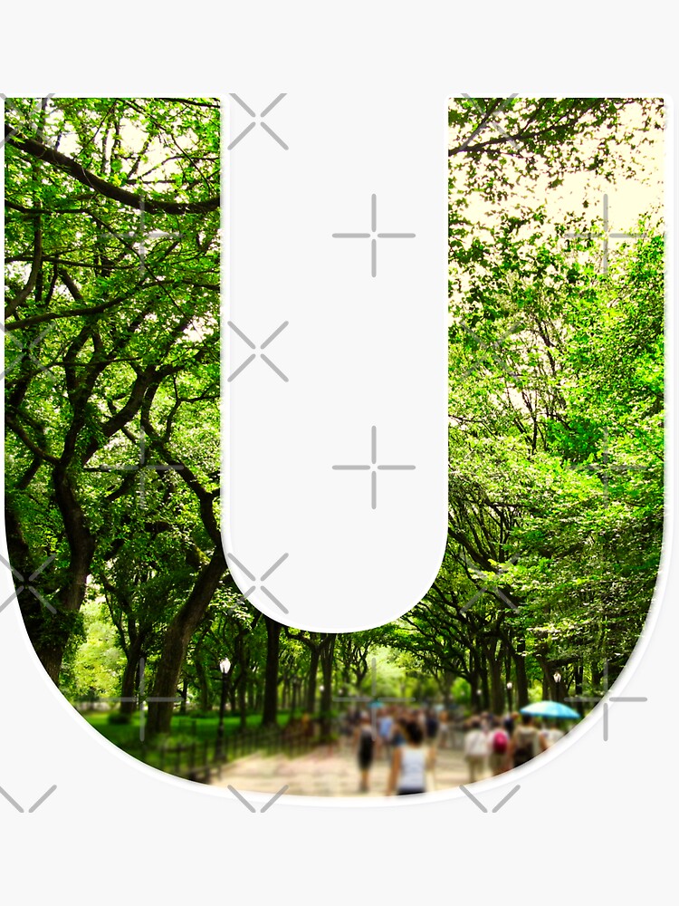 Central Park - Letter "U" by planet-eye