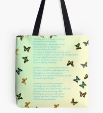Chasing Butterflies Tote Bag