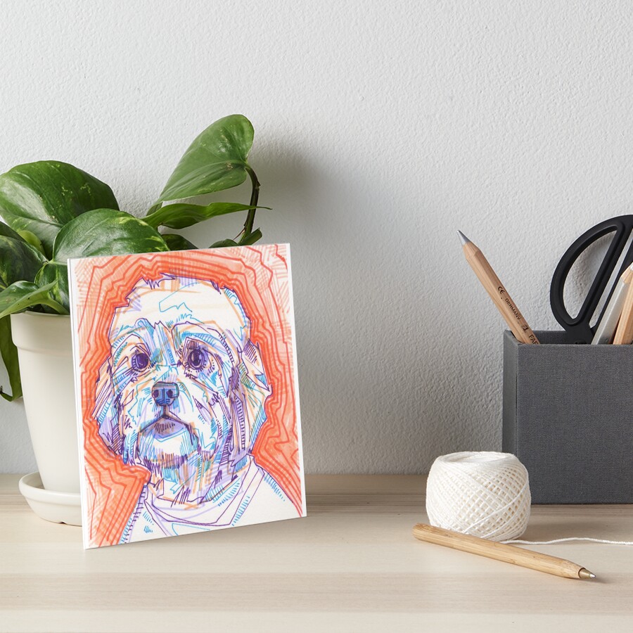 Item preview, Art Board Print designed and sold by gwennpaints.
