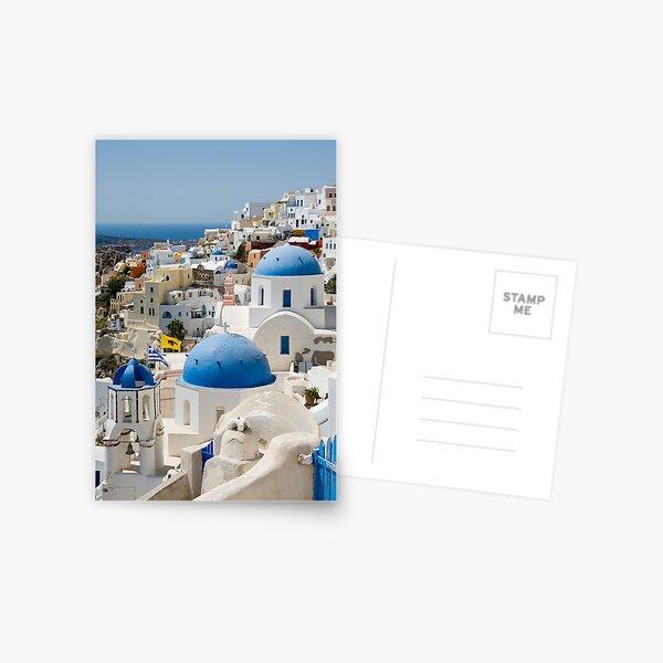 Oia the Beautiful Postcard