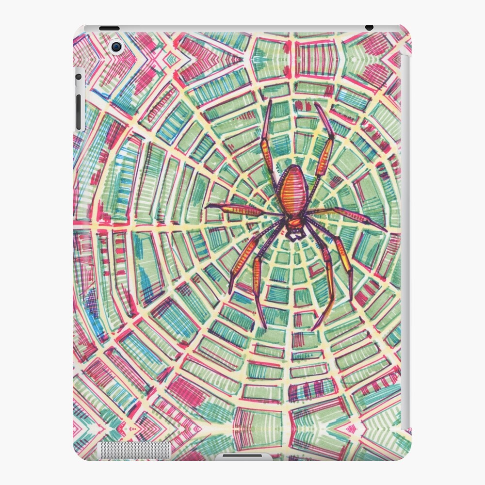 Spider Drawing - 2016 iPad Case & Skin