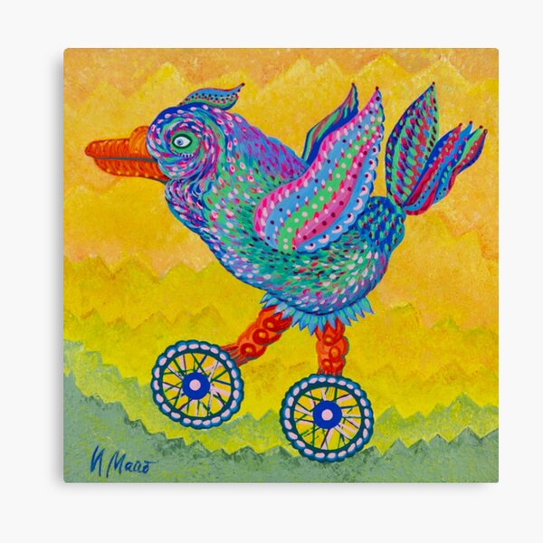 bird of happiness Canvas Print