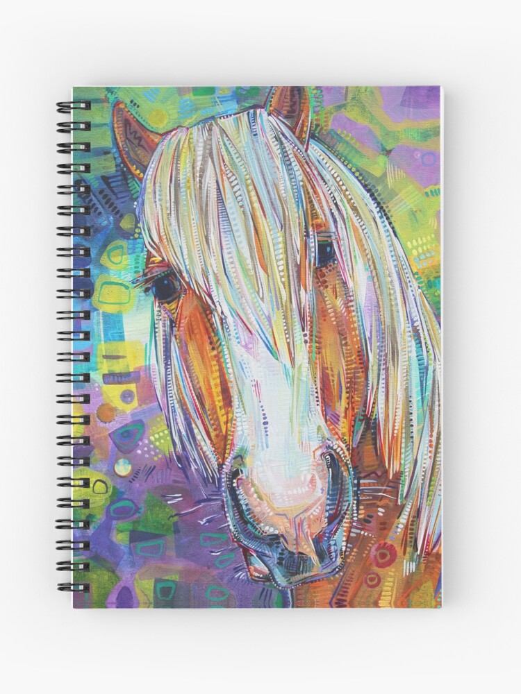 Thumbnail 1 of 3, Journal, Haflinger Horse designed and sold by gwennpaints.