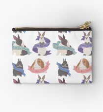 Positivität-Häschen-Muster Studio Clutch