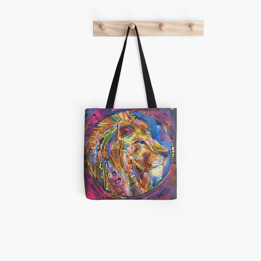 Lion Painting - 2015 Tote Bag