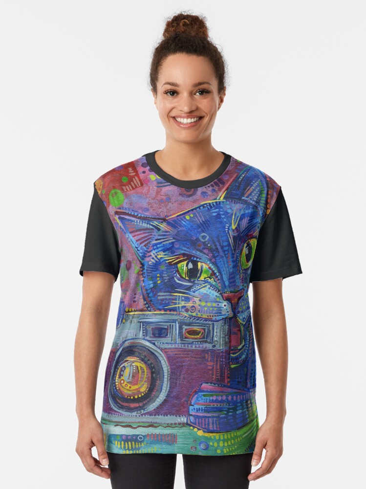 Alternate view of Copycat painting - 2014 Graphic T-Shirt