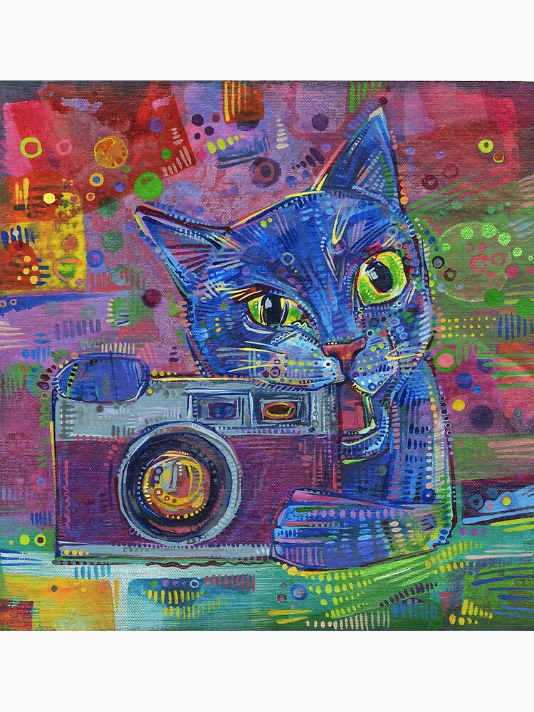 "Copycat Painting 2014" Art Print for Sale by gwennpaints Redbubble