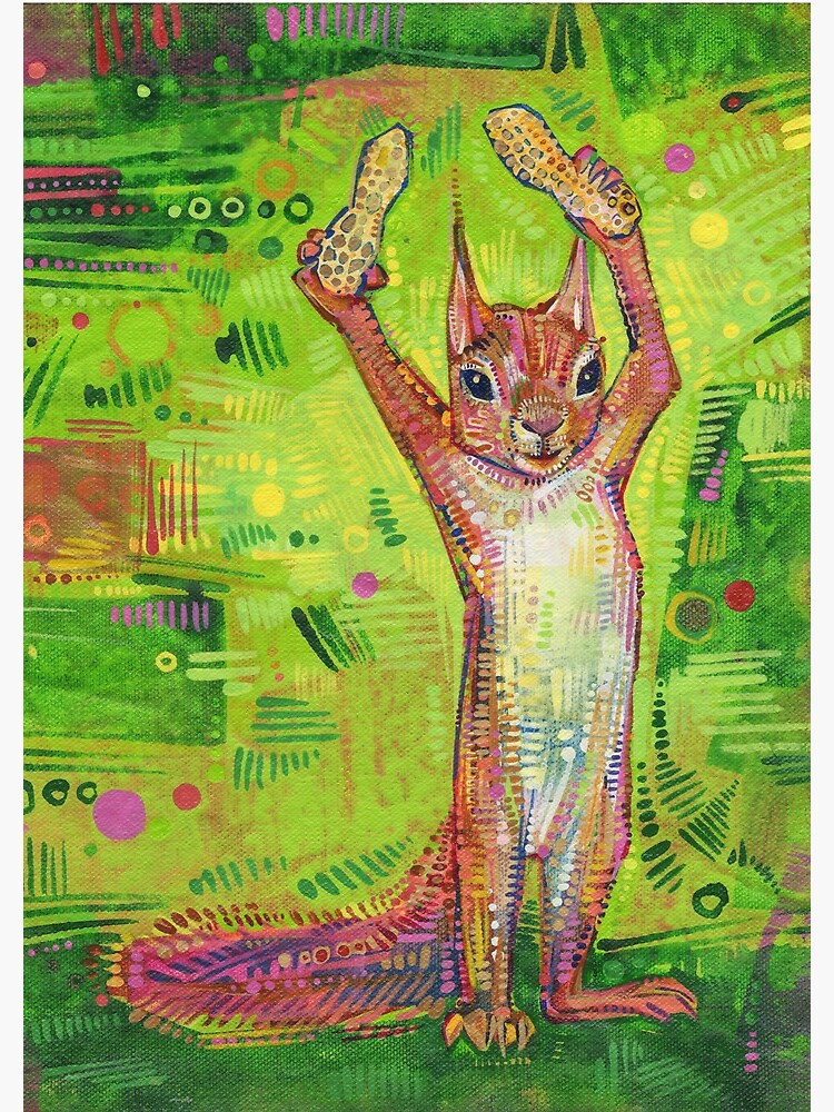Nuts Painting - 2014 by gwennpaints