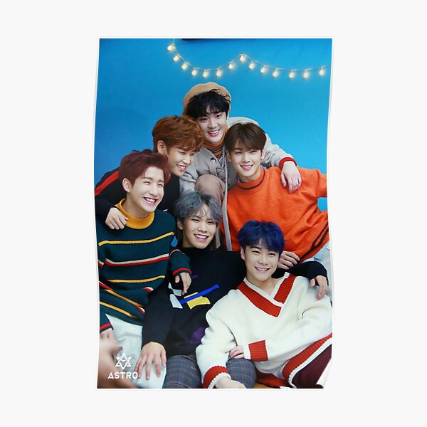 Astro Kpop Band Posters Redbubble