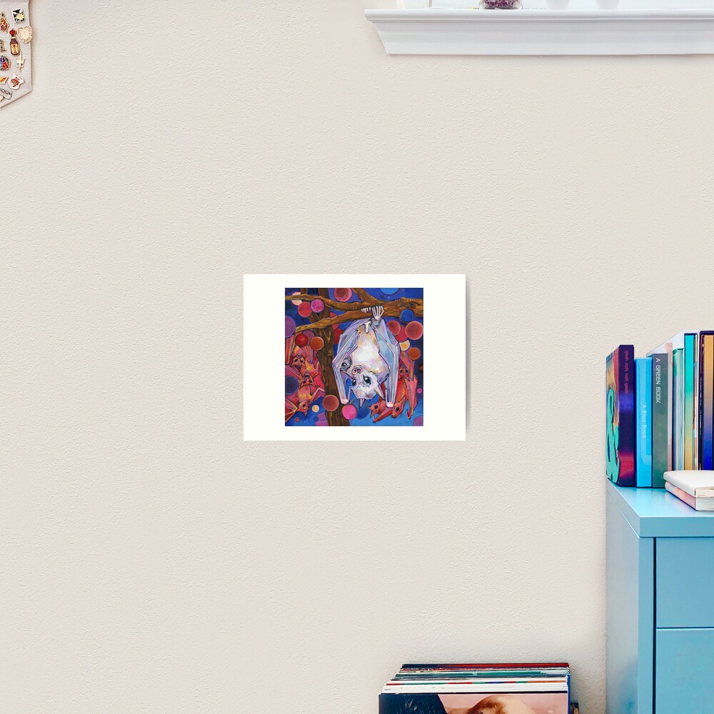 Dayak Fruit Bats Painting - 2012 Art Print