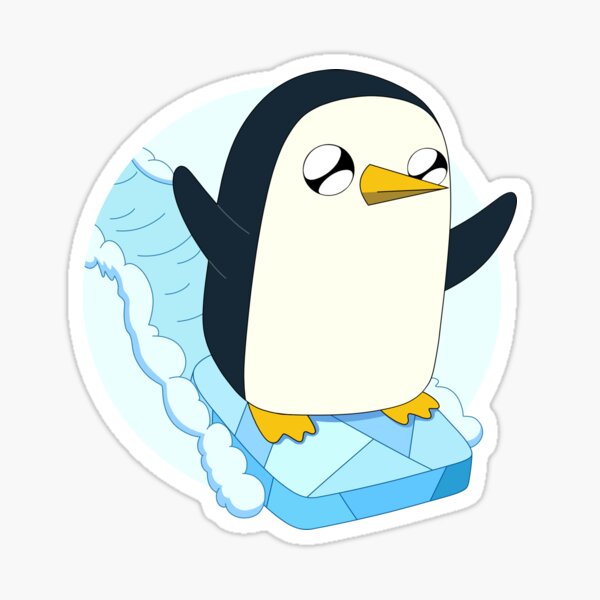 Sledding Gunter Sticker