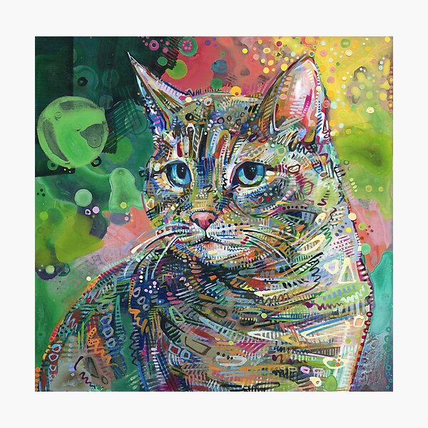 Cat Painting - 2011 Photographic Print