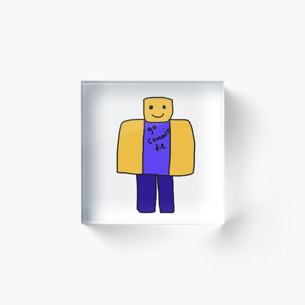 Roblox Memes Acrylic Blocks Redbubble - emo kids in roblox gocommitdie