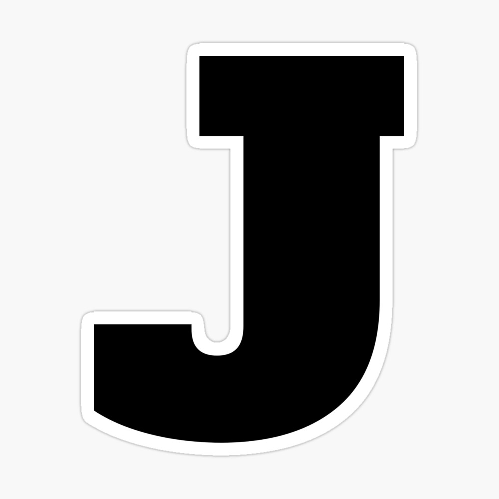 Alphabet J (Uppercase letter j), Letter J" iPad Case & Skin for ...