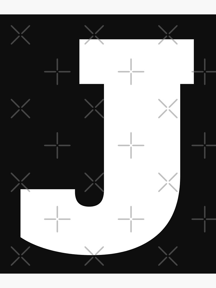 "Alphabet J (Uppercase letter j), Letter J" Photographic Print for Sale by marosharaf Redbubble