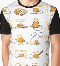 Gudetama Mega Sticker Pack Graphic T-Shirt
