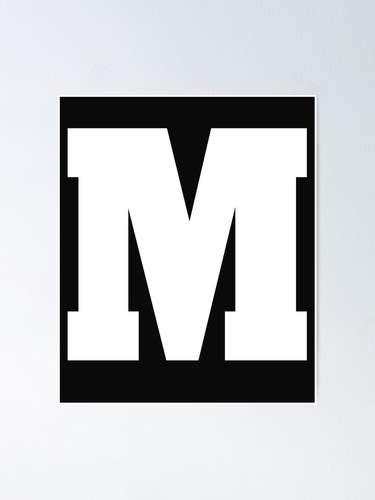 Alphabet M (Uppercase letter m), Letter M