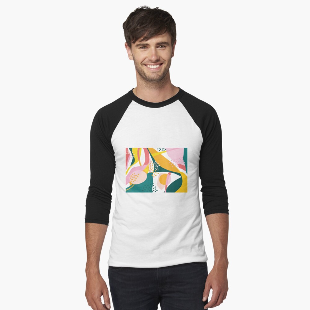 Item preview, Baseball ¾ Sleeve T-Shirt designed and sold by AnneTji.