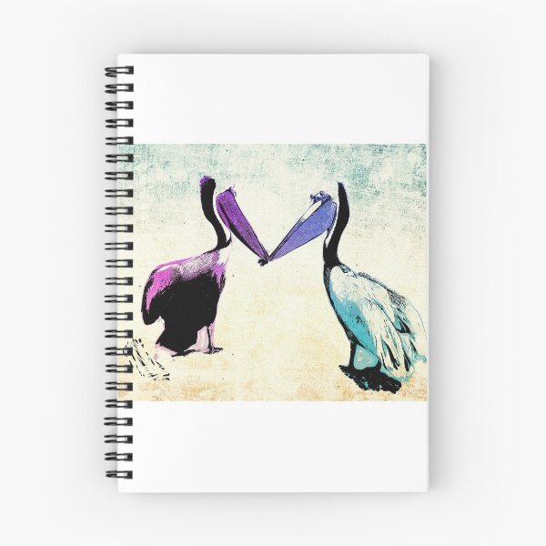 Item preview, "Lovebird" Pelicans designed and sold by eyes4nature.