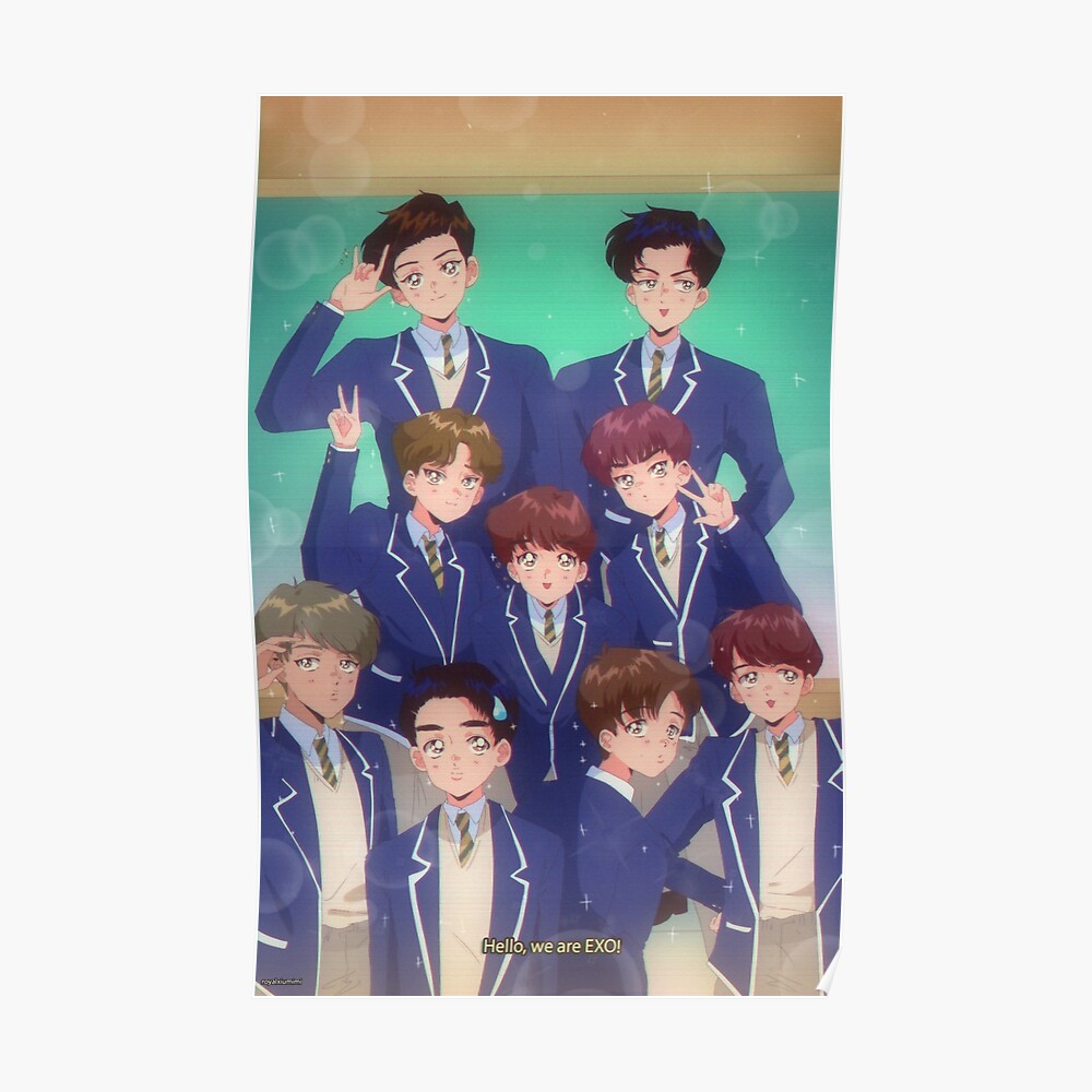 Knowing Bros Exo 2018 Sticker By Royalxiumimi Redbubble