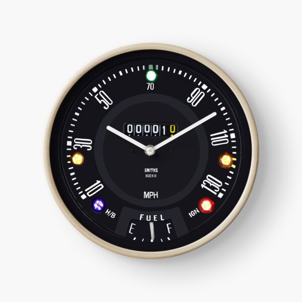 Classic Mini Cooper S Clock Clock