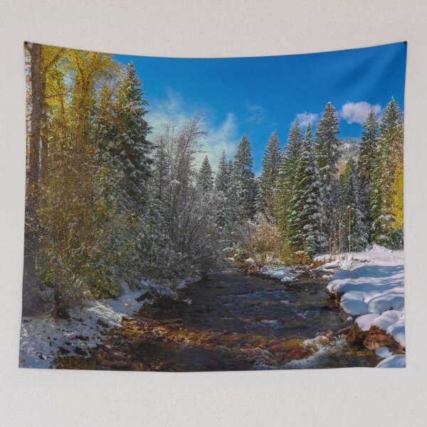 Item preview, First Snow Time designed and sold by Rocky Mountain Artistry.