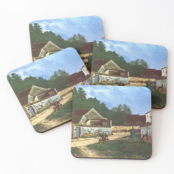 Item preview, Village Street in Marlotte (Sisley) designed and sold by ArtHistorical.