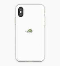 Green Turtle (Live Simply) iPhone Case