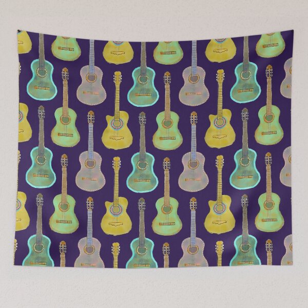 Item preview, Guitar Painting designed and sold by Amy Hadden.