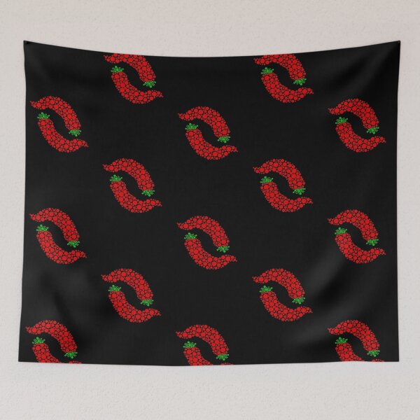Item preview, Red Chillies In Dots designed and sold by BundaBear.