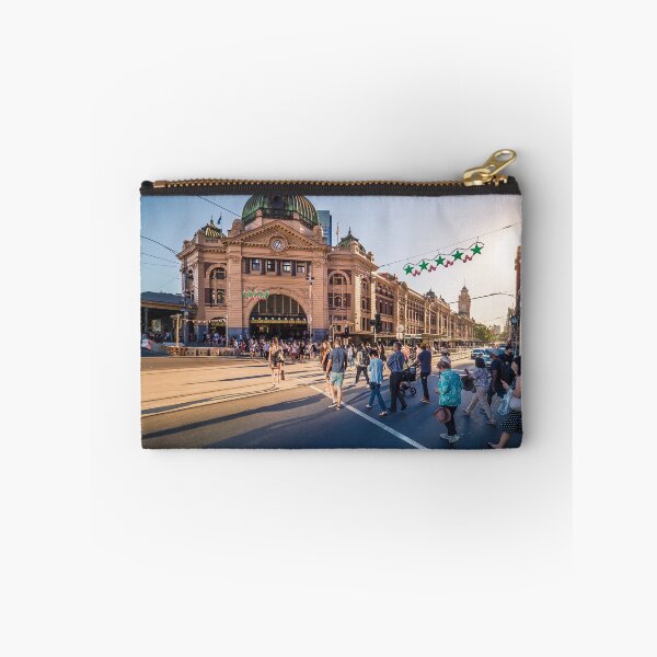 Item preview, Flinders St Station Shadows designed and sold by LukeDavidPhoto.