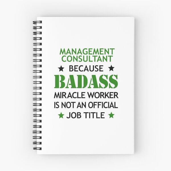 Item preview, Management Consultant Badass Birthday Funny Christmas Cool Gift designed and sold by smily-tees.