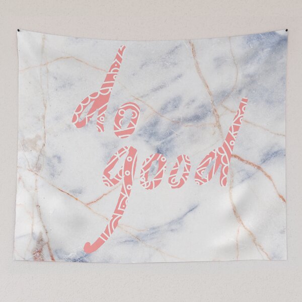 Item preview, Do Good - Inspire Pink Lettering, Mandala, Luxury Marble Stone designed and sold by cadinera.