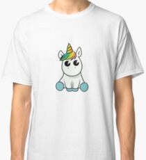 Süßes Einhorn Niedlich Verspielt Classic T-Shirt