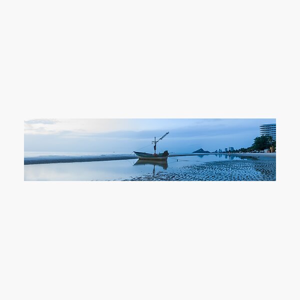 Serene morning, Hua Hin, Thailand Photographic Print