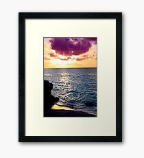 vanilla sky Framed Print