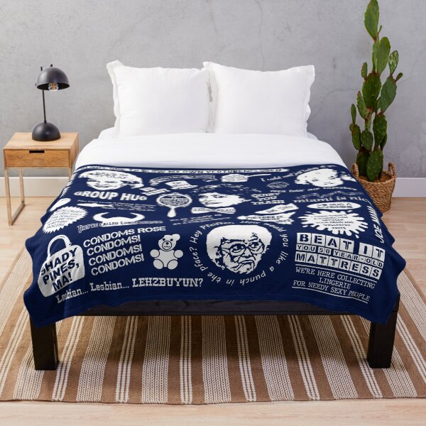 Thank You For Being A Friend Throw Blanket